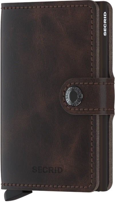 Miniwallet Vintage, Color: Chocolate