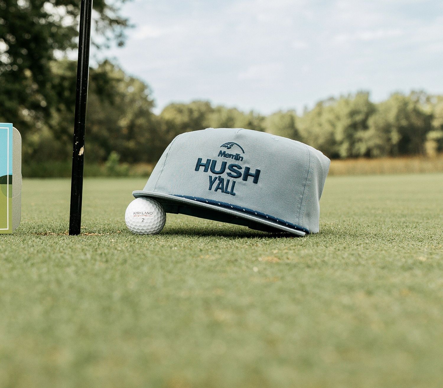 Hush Y&#39;all Rope Hat , Color: Dusty Blue