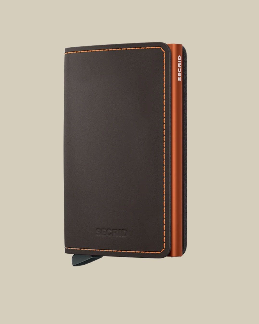 Slimwallet Matte, Color: Truffle-Orange