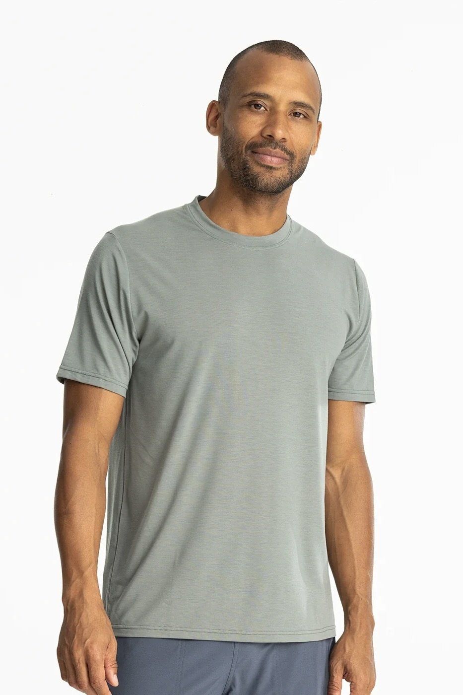 Elevate Lightweight Tee, Color: Agave Green, Size: S