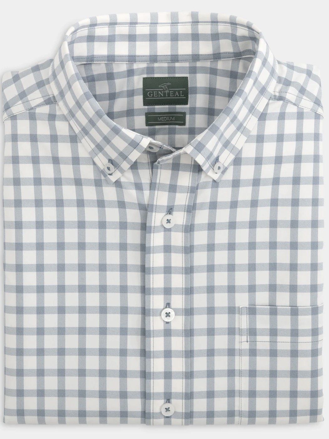 Awbrey Performance Sport Shirt, Color: Inlet, Size: S
