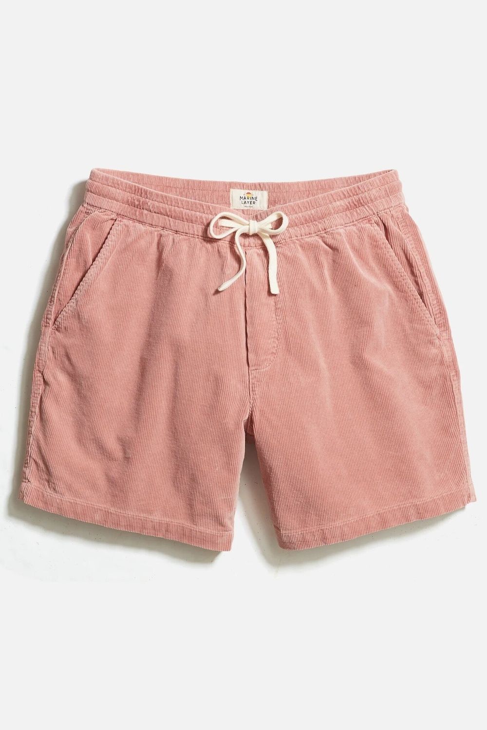 Saturday Cord Short 6&quot;, Color: Dusty Coral, Size: S