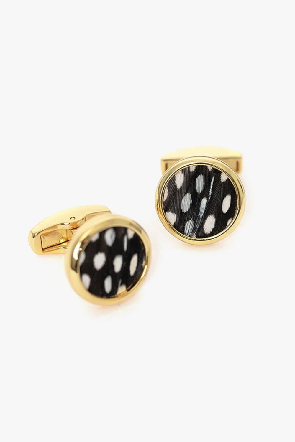 Brackish Cufflinks , Color: Bear (Gold)