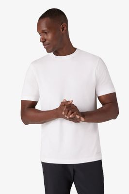 Knox SS T-Shirt White Solid, Size: S