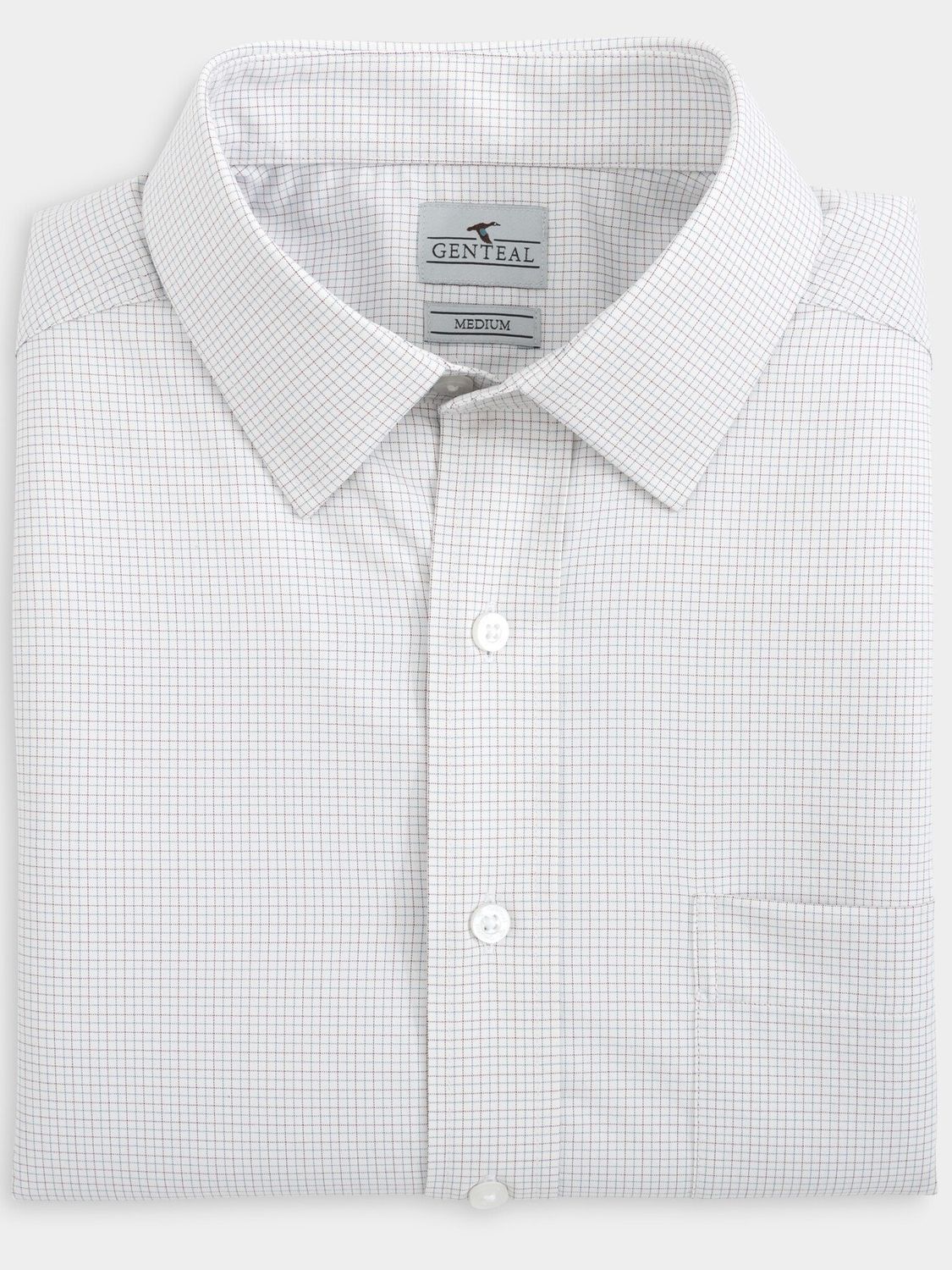 Chapman Performance Spread Collar Sport Shirt, Color: Cape, Size: S