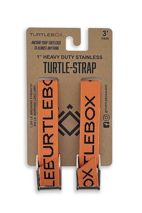 TurtleBox Tie-Down Kit, Color: Blaze Orange