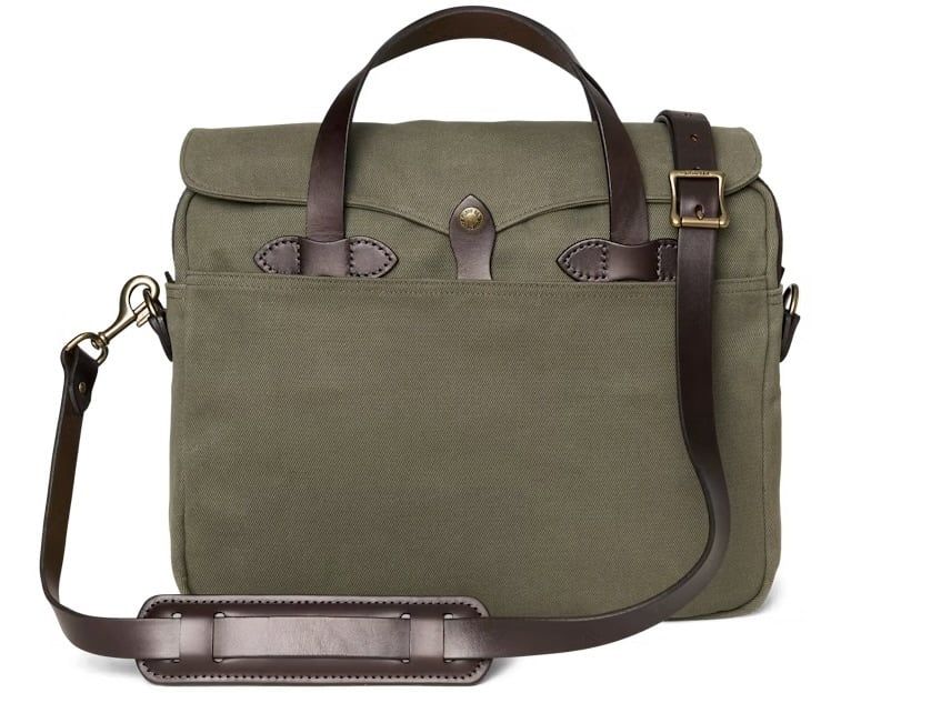 Original Briefcase , Color: Ottergreen