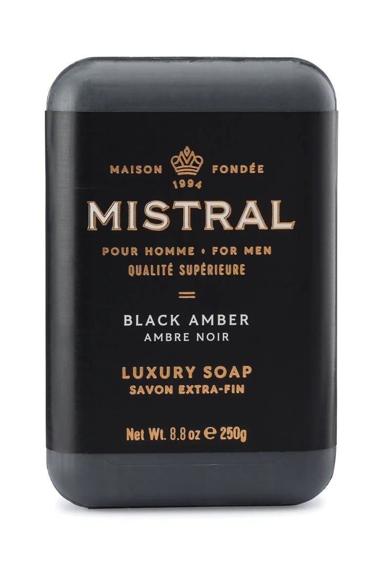 Mistral Soap, Fragrance: Black Amber