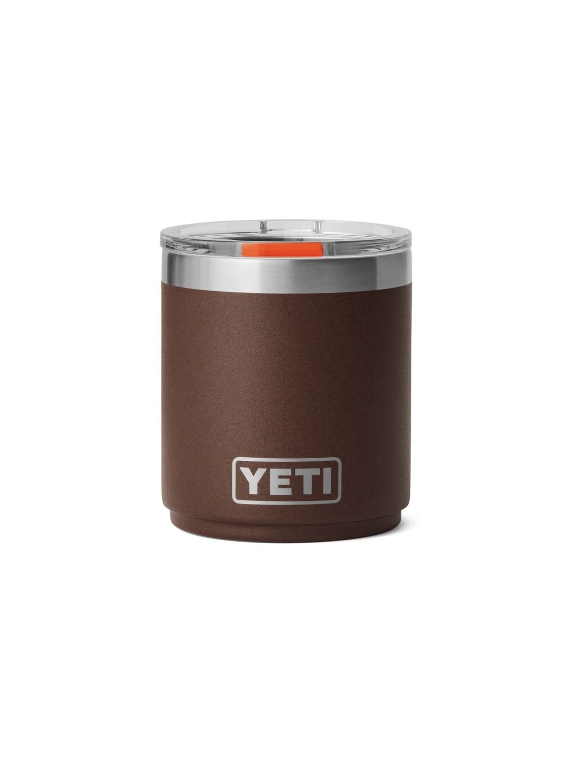 Rambler 10 oz Lowball , Color: Wetlands Brown