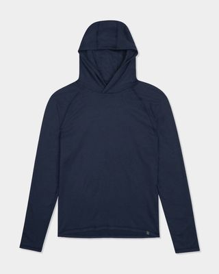 Boardwalk Hooded Tee, Color: Navy, Size: S