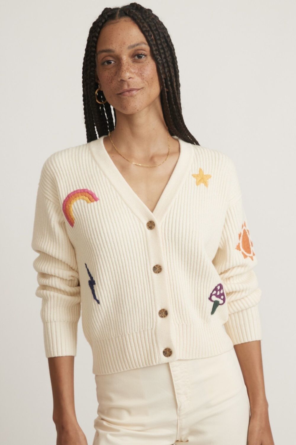 Robin Crop Cardigan, Size: S