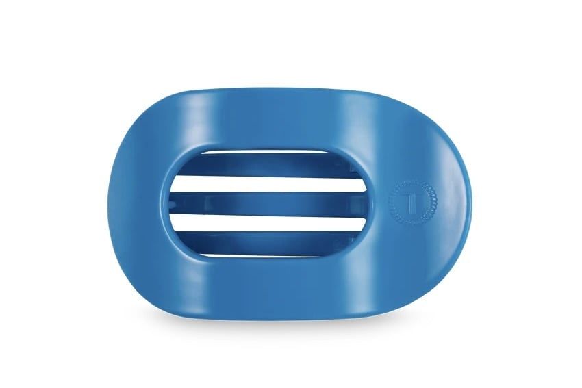 Small Flat Round Hair Clip, Color: Bora Bora