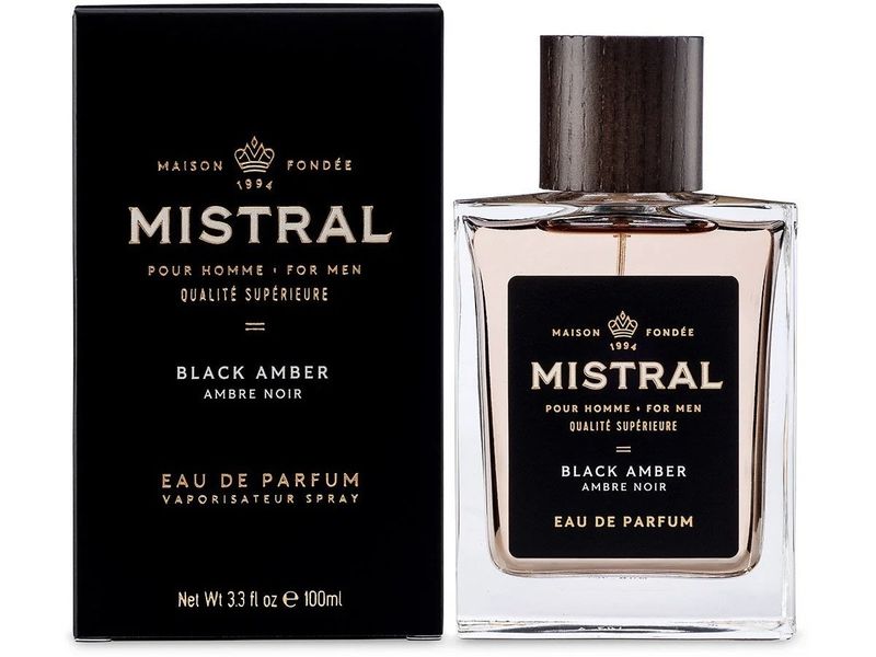 Mistral Cologne, Fragrance: Black Amber