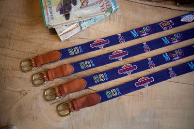 Neon Memphis Signs Belt