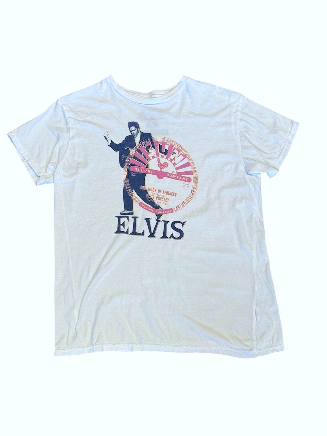 Elvis Sun Studio Blue Moon Tee