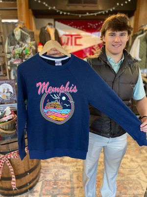 Memphis Riverboat Crewneck