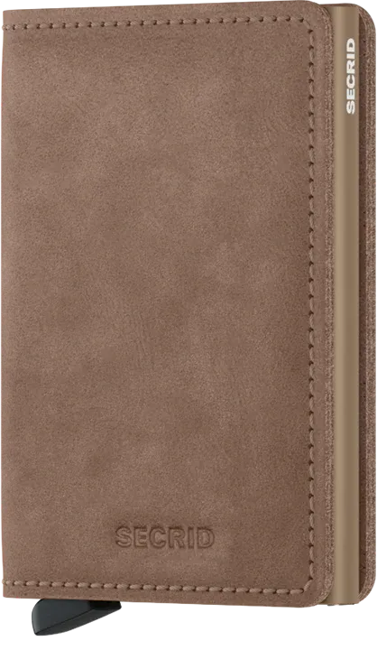 Slimwallet Vintage, Color: Taupe