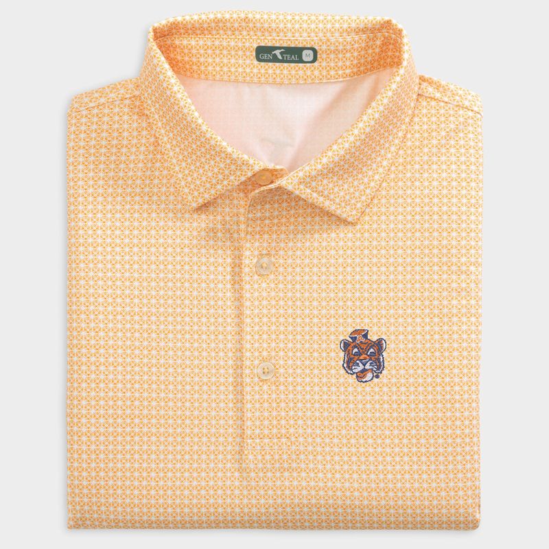 Auburn Tigers Tile Print Polo 