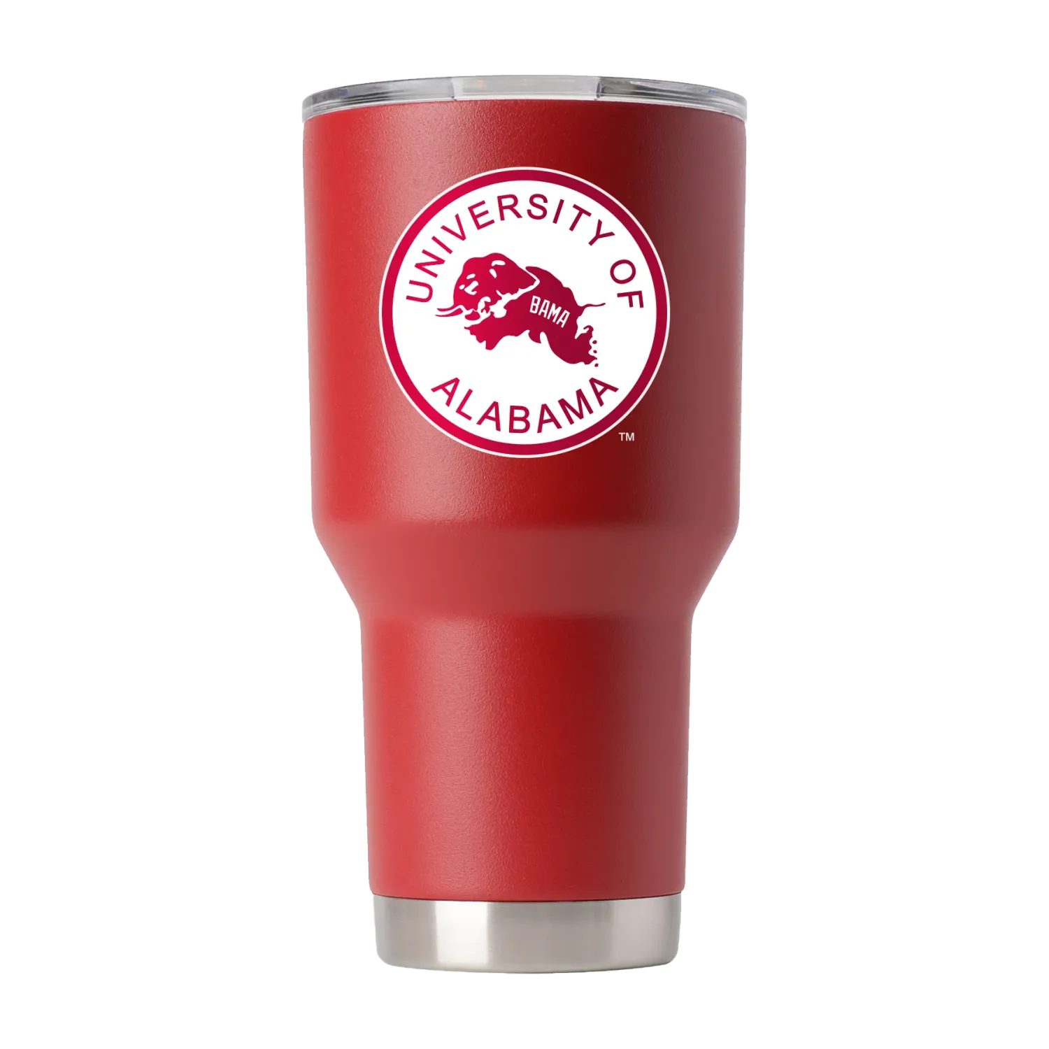 Alabama Vault Roll Tide Circle 30oz Crimson Tumbler