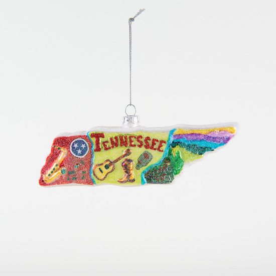 Tennessee Glass Ornament