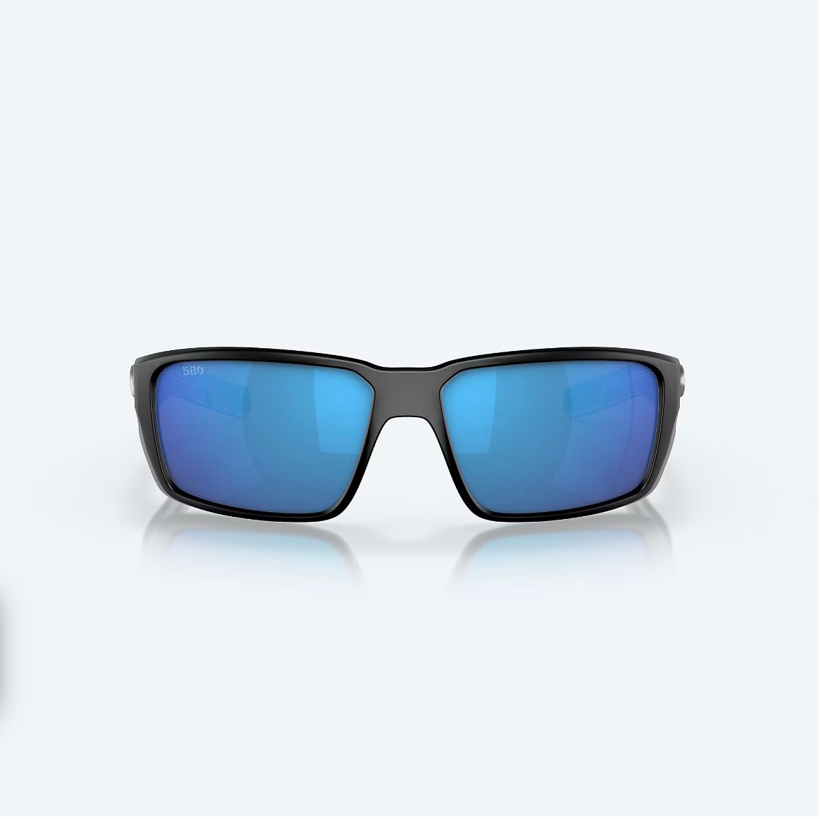 Fantail Pro Matte Black Blue Mirror 580G