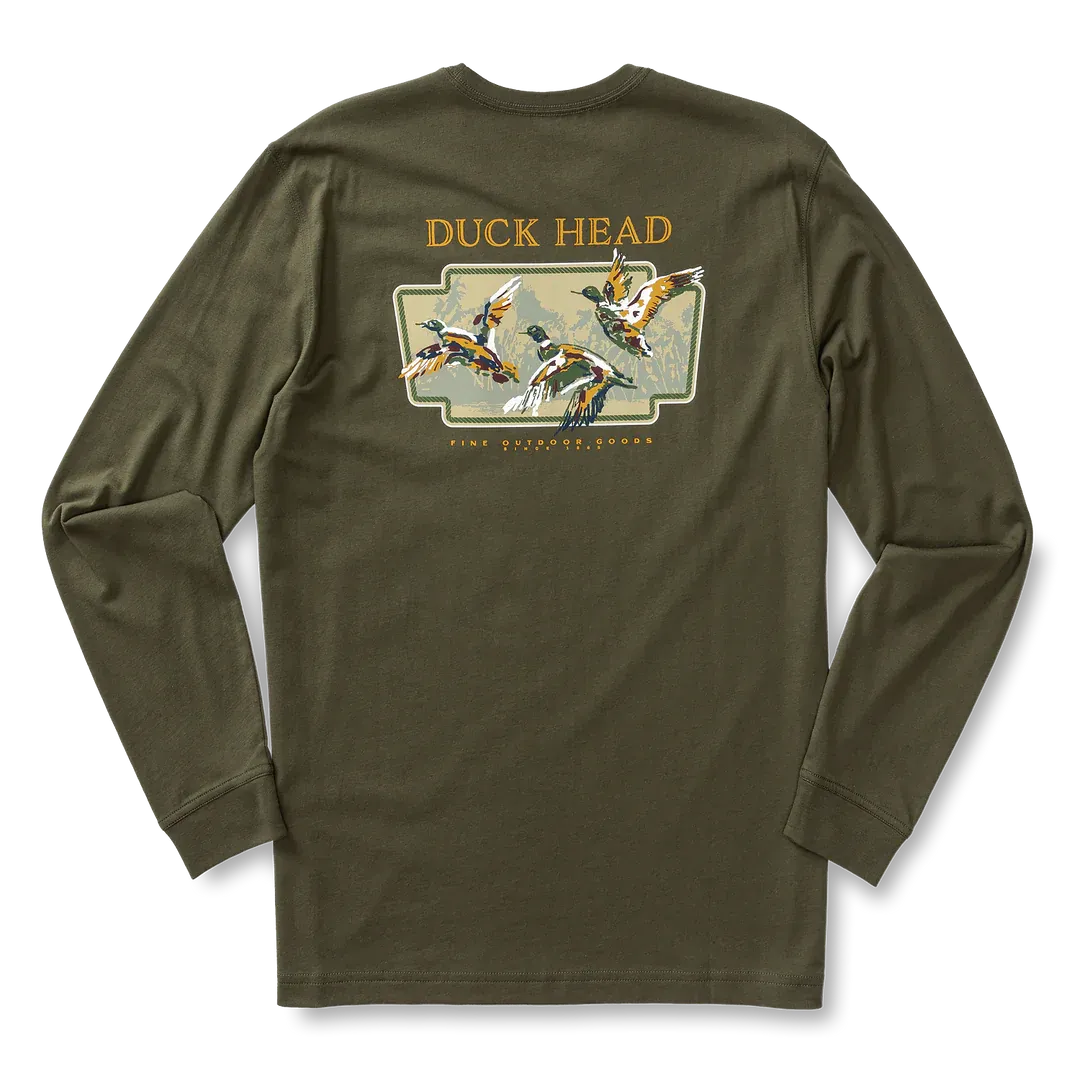 LS Flying Mallard T-Shirt