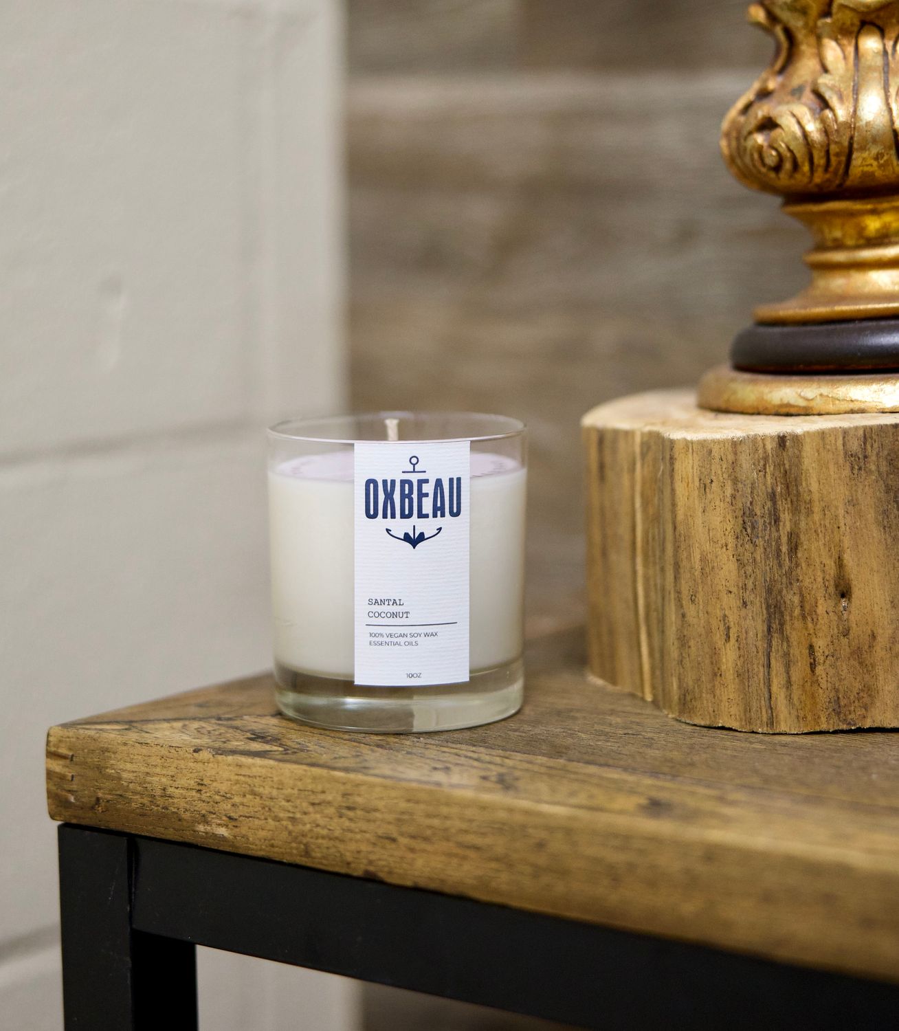 Oxbeau Santal Coconut 10oz Candle
