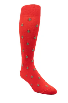 Festive Fir Sock Red