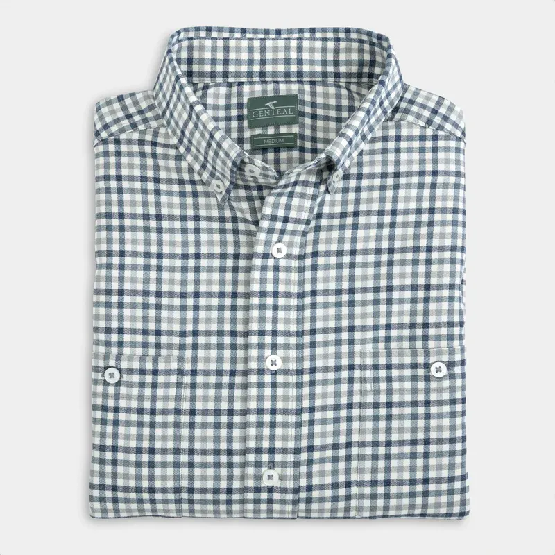 Quinn Performance Flannel, Color: Cobblestone, Size: S