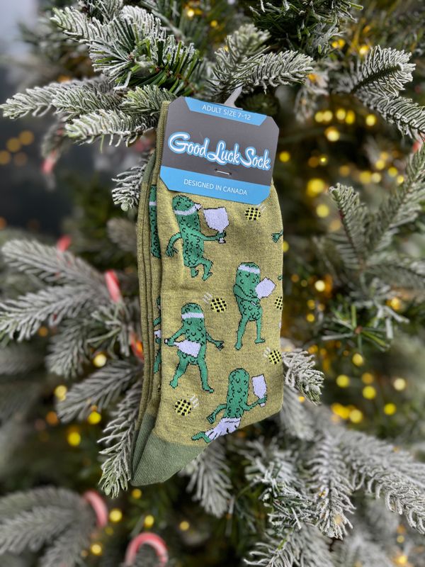 Pickles Playing Pickleball