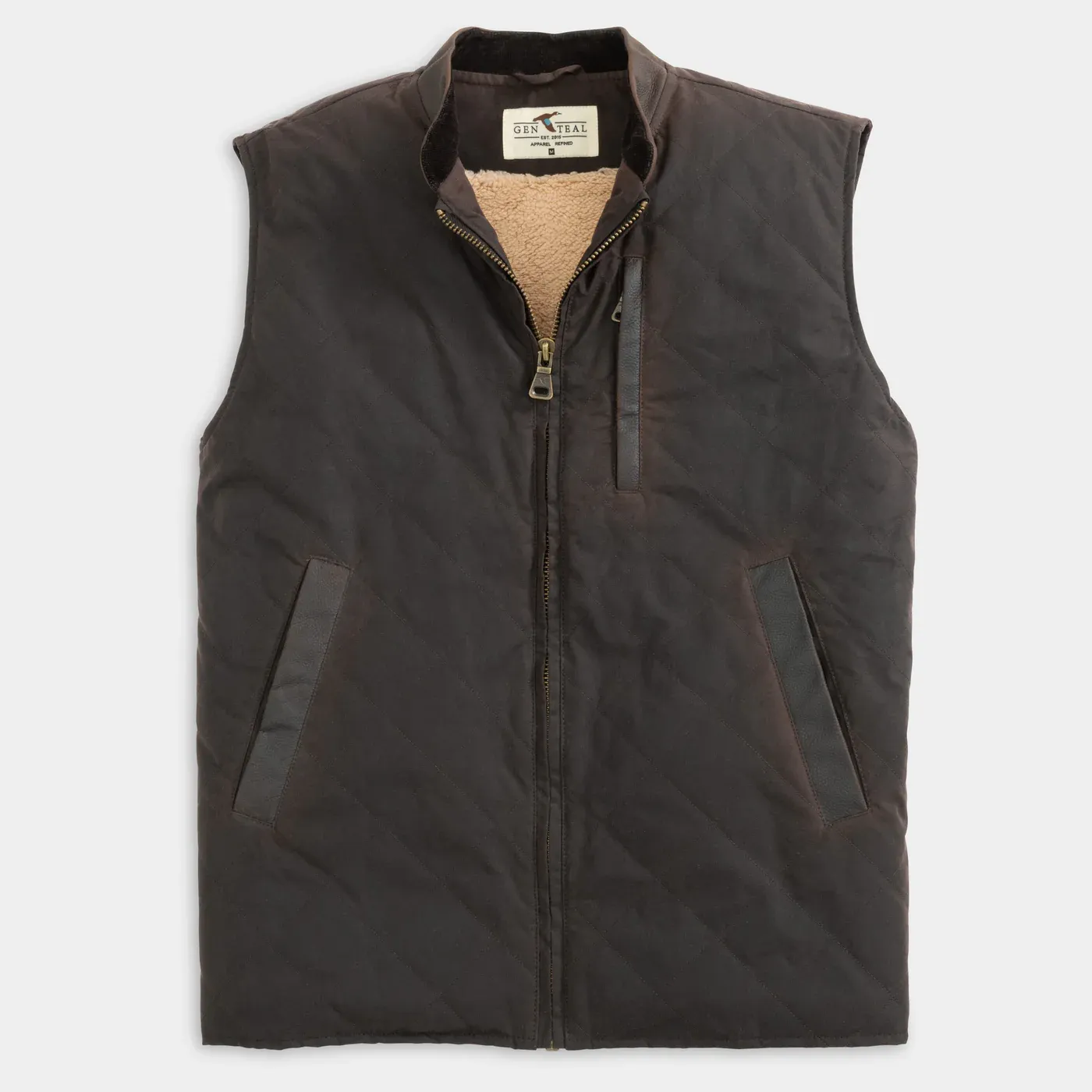 Waxed Cotton Vest 