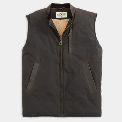 Waxed Cotton Vest 