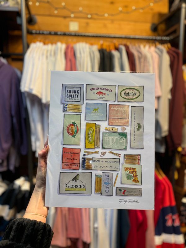 30A Matchbook Print