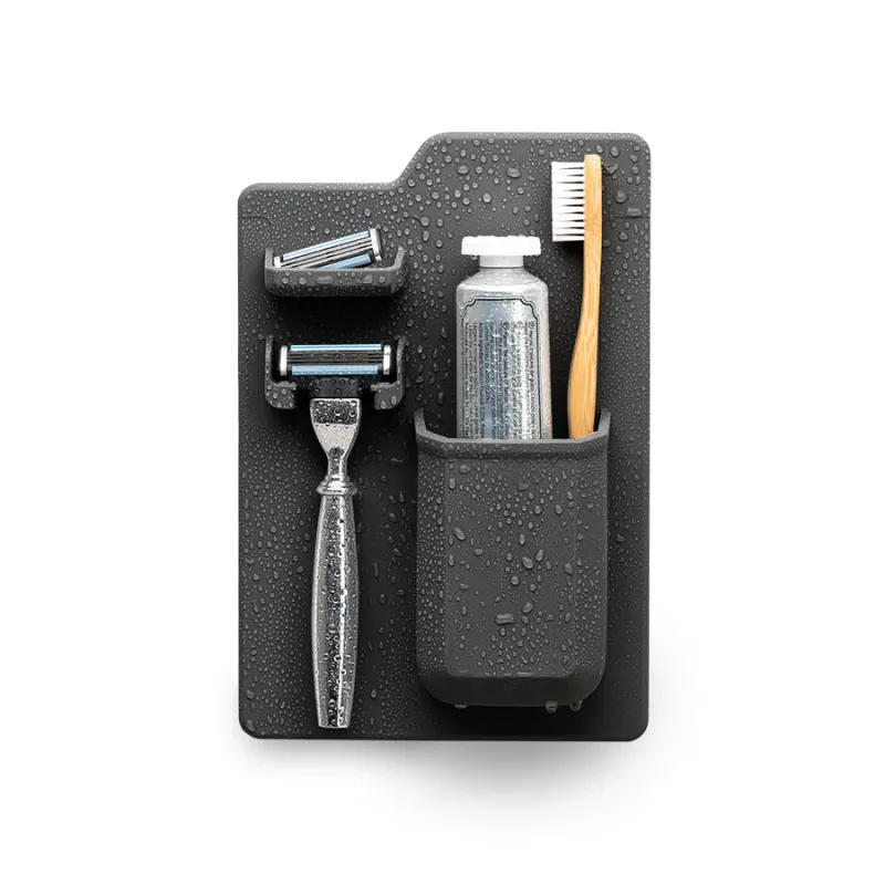 The Harvey Toothbrush &amp; Razor Holder Charcoal