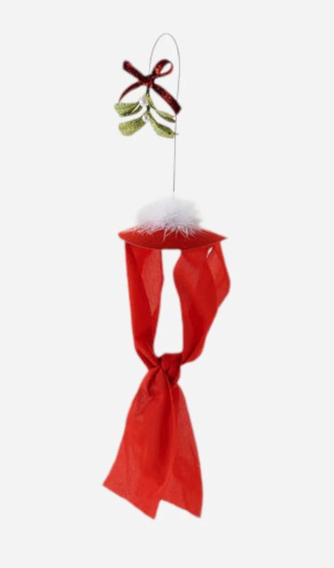 Dog Mistletoe Headband