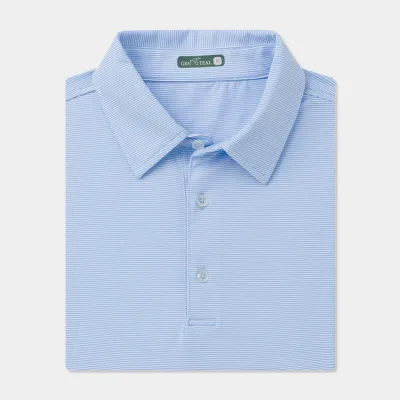 Club Pinstripe Performance Polo