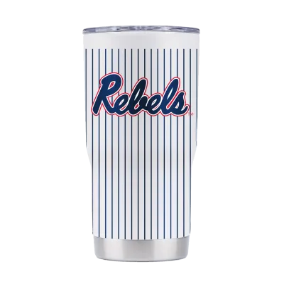 Ole Miss Rebels Pinstripe 20oz Tumbler