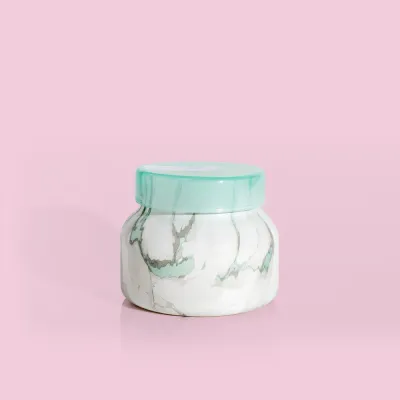 Coconut Santal Modern Marble Petite Jar 8oz