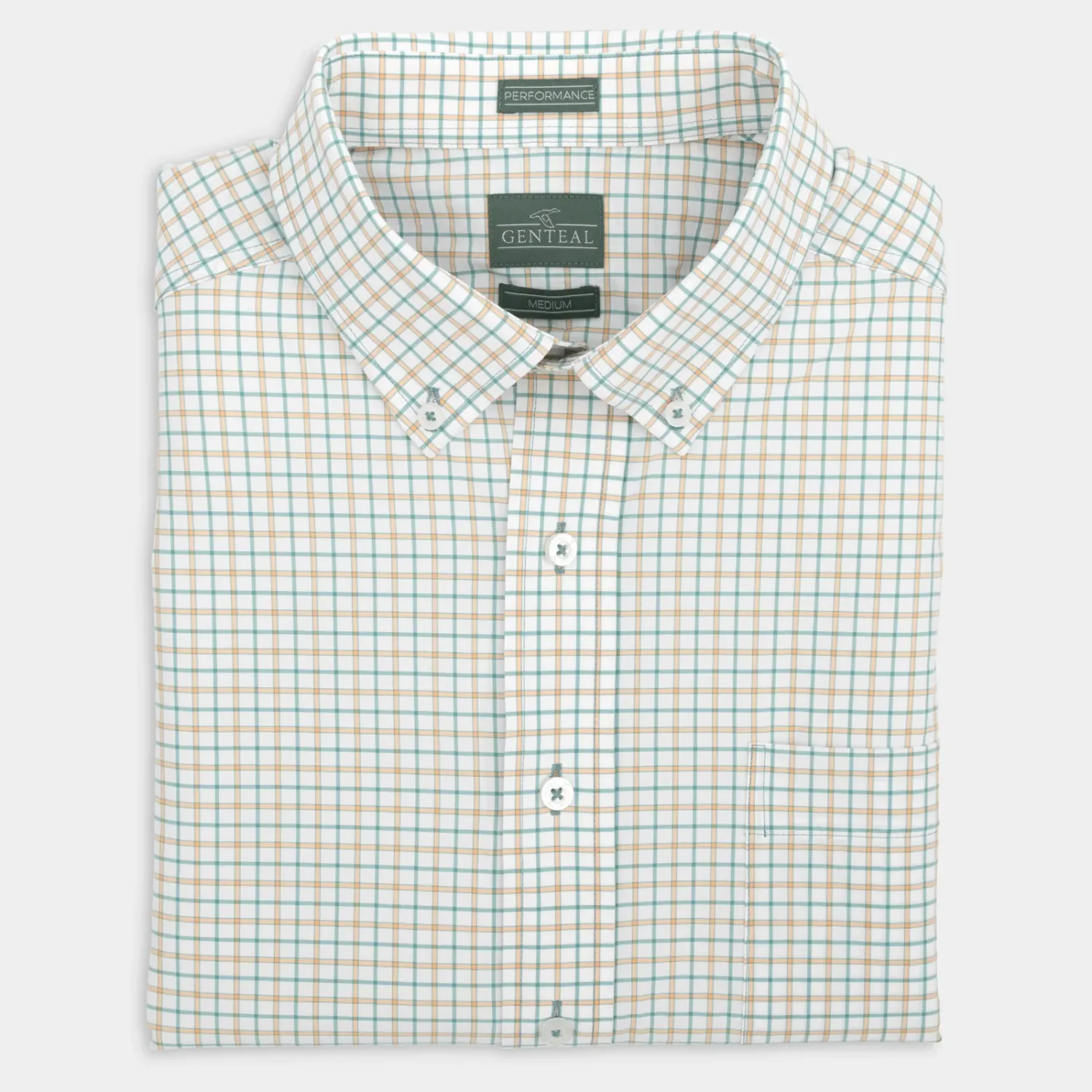 Ellis Softouch Sport Shirt, Color: Apricot, Size: S