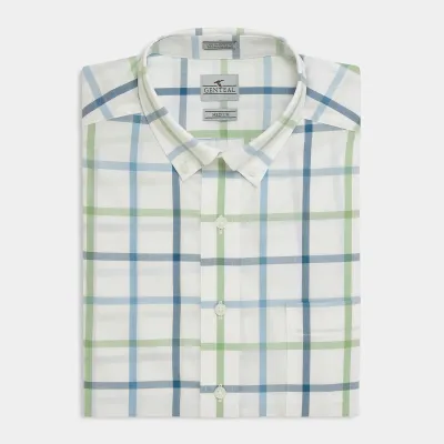 Placid Windowpane Sport Shirt
