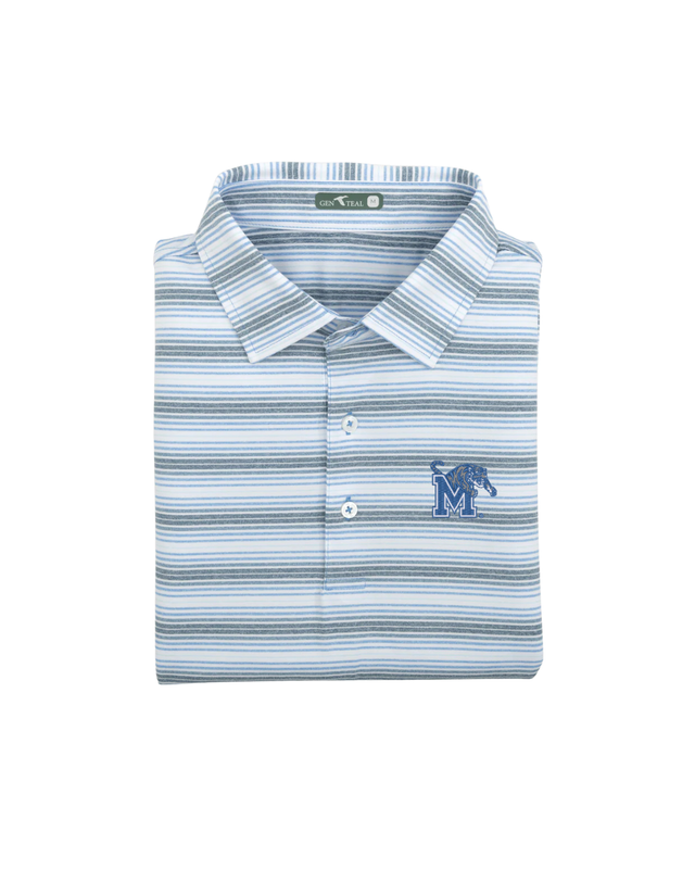 Memphis Tigers Sapphire Walker Performance Polo