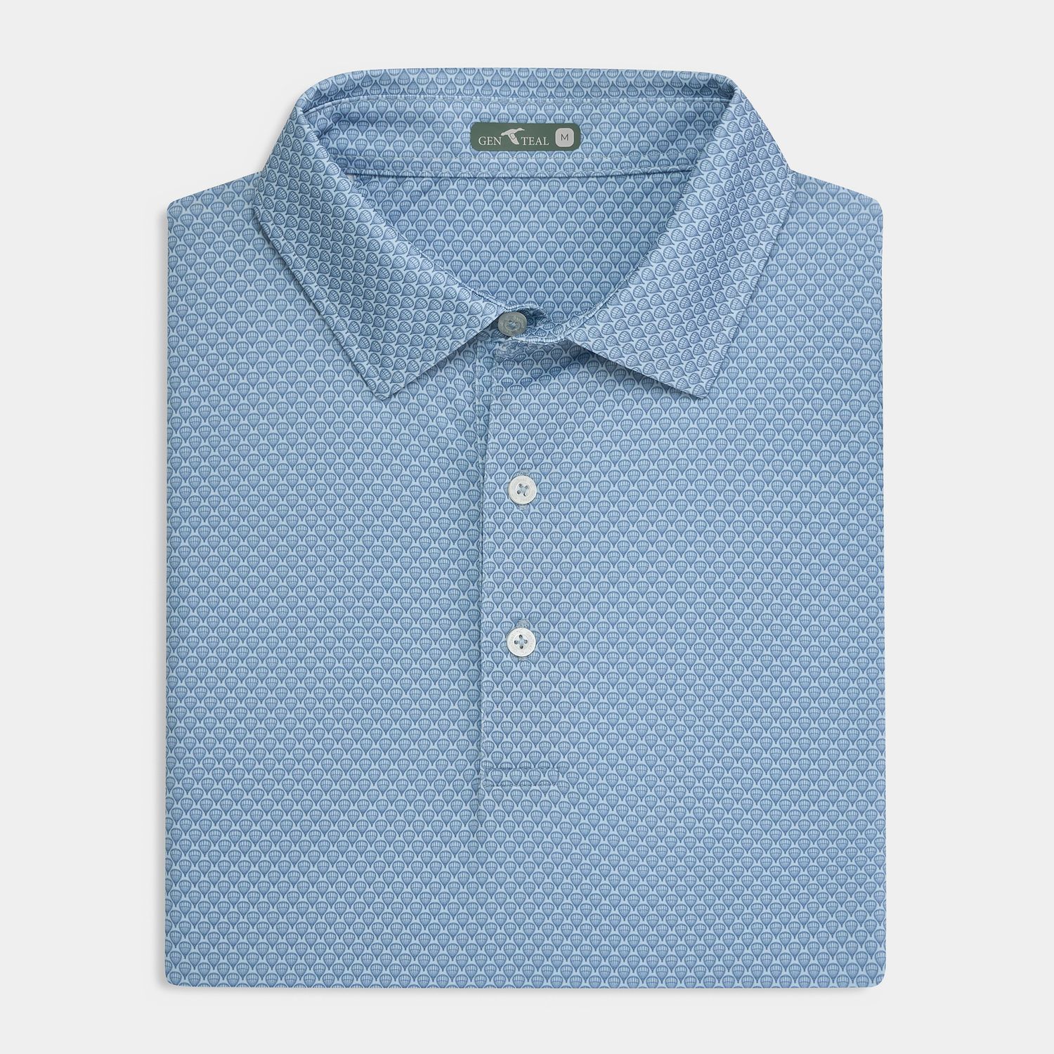 Balloons Printed Performance Polo