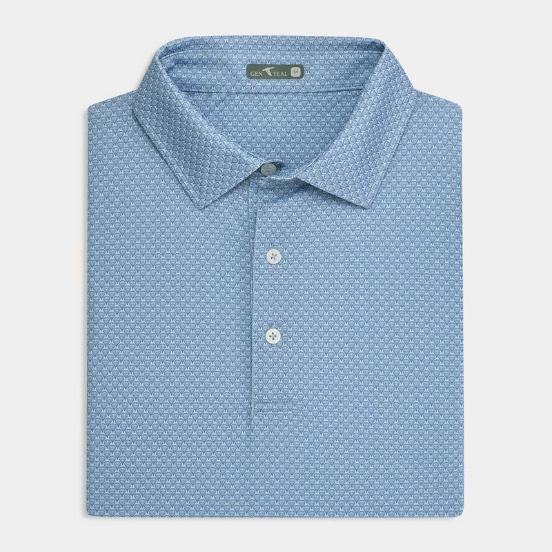 Balloons Printed Performance Polo