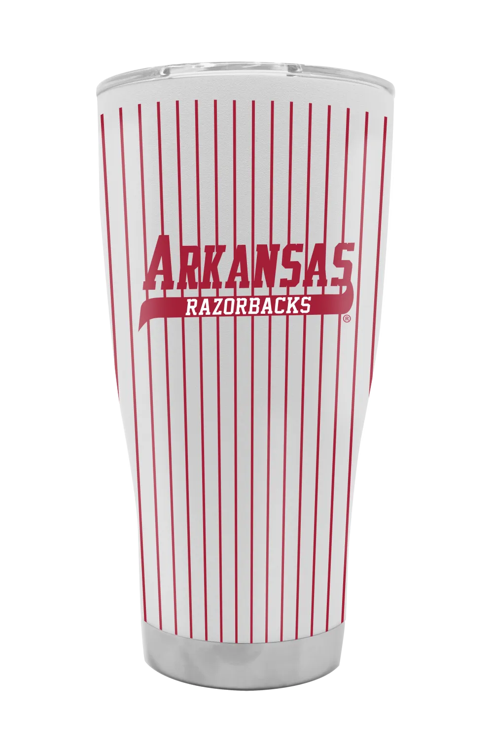 Arkansas Razorbacks Pinstripe 30oz Tumbler