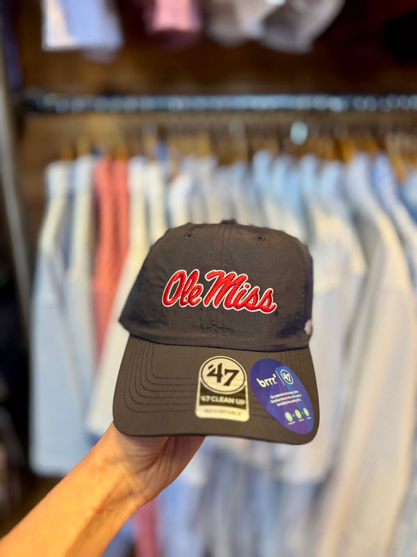Ole Miss Script Navy Brrr 47 Clean Up