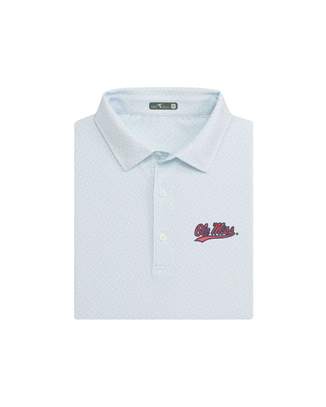 Ole Miss Diamonds Printed Polo