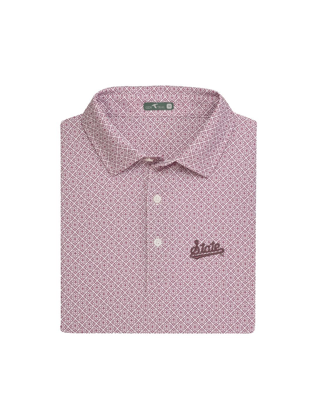 Mississippi State Script Diamond Polo