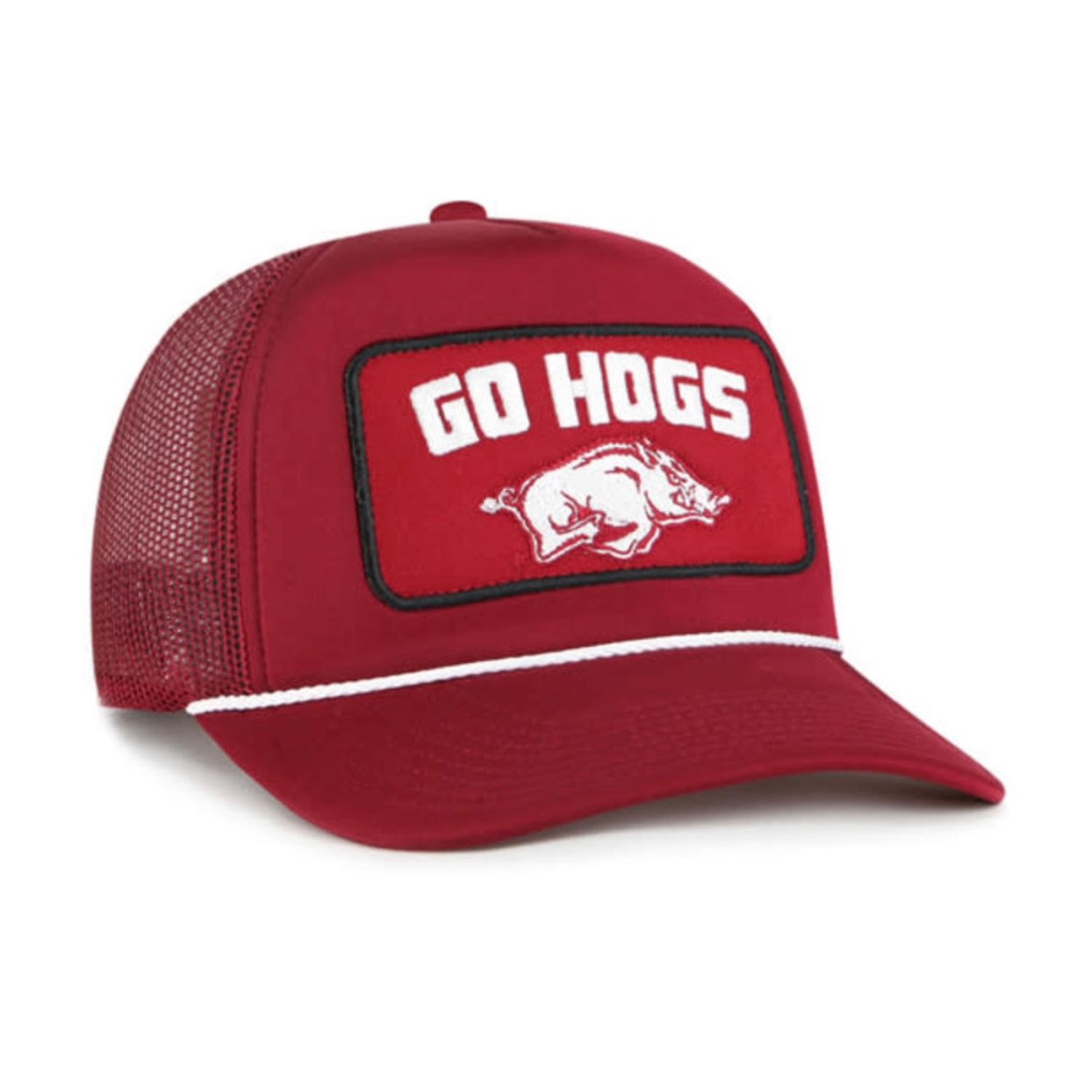 Arkansas Local Go Hogs Patch Foam Trucker