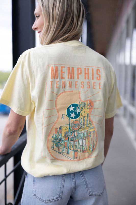 Memphis Guitar Tee