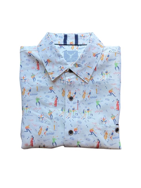 Happy Hour Modal Print Shirt